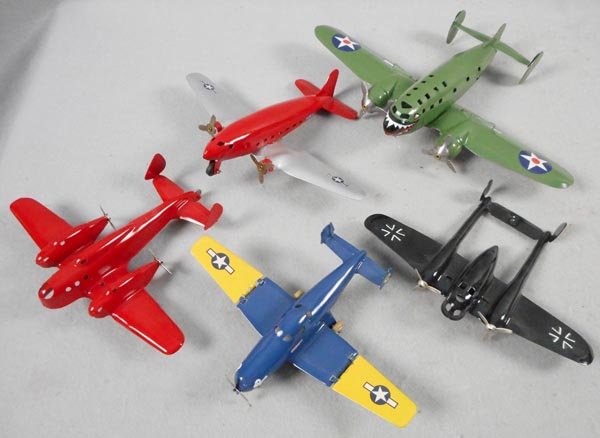 5 WYANDOTTE ARMY AIRPLANES (1 of 1)