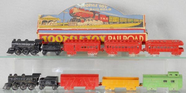 2 TOOTSIETOY TRAIN SETS (1 of 1)