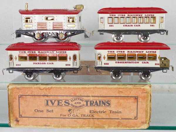 IVES 502 WHITE OWL TRAIN SET (1 of 1)