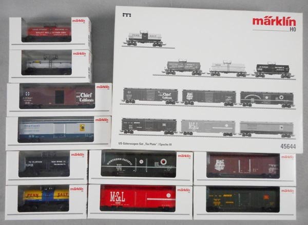 MARKLIN 45644 AMERICAN FREIGHT CAR SET (1 of 1)