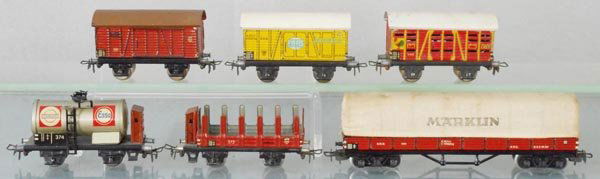 5 MARKLIN FREIGHT CARS (1 of 1)