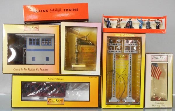 6 MTH RAIL KING ACCESSORIES (1 of 1)