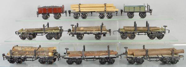9 MARKLIN FREIGHT CARS (1 of 1)