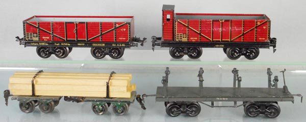 4 BING FREIGHT CARS (1 of 1)