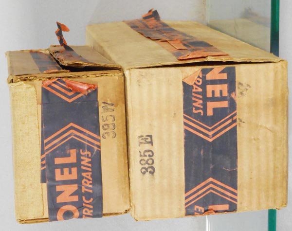 LIONEL 385E ORIG BOXES (1 of 1)