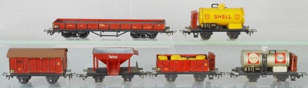 6 MARKLIN FREIGHT CARS (1 of 1)