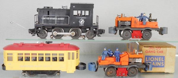 4 LIONEL MOTORIZED UNITS (1 of 1)