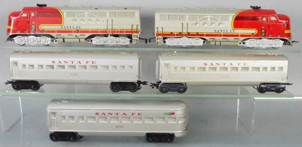 MARX SANTA FE TRAIN SET (1 of 1)
