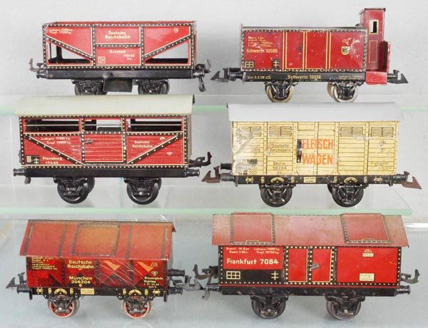 6 BING FREIGHT CARS (1 of 1)