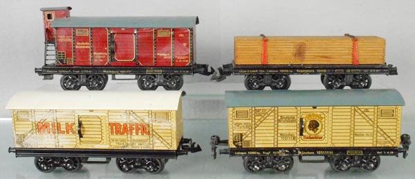 4 BING FREIGHT CARS (1 of 1)