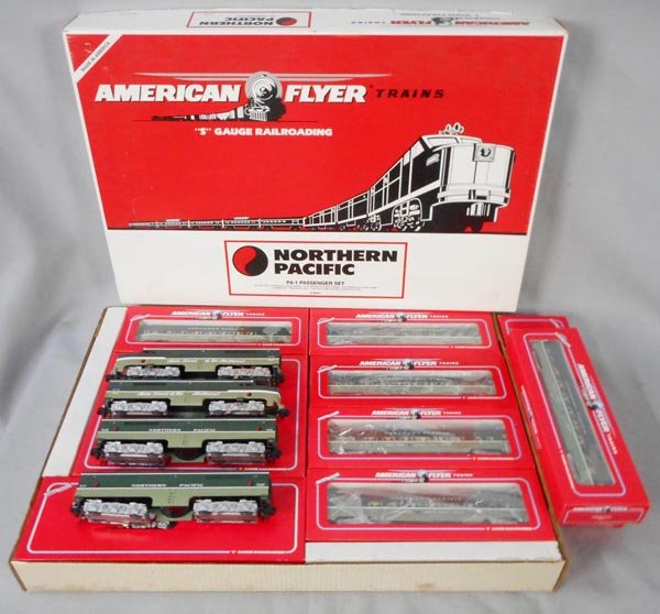 AMERICAN FLYER 6-49602 NORTHERN PACIFIC TRAIN SET (1 of 1)