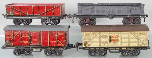 4 BING FREIGHT CARS (1 of 1)
