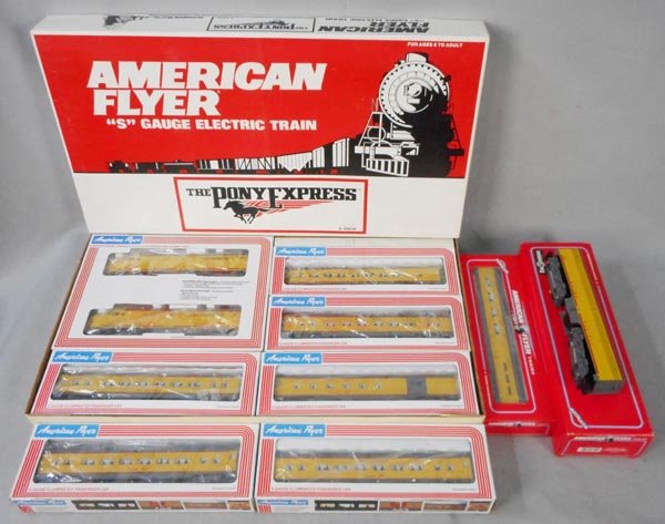 AMERICAN FLYER 6-49600 PONY EXPRESS TRAIN SET (1 of 1)
