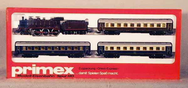 PRIMEX 2701 ORIENT EXPRESS TRAIN SET: HO ga, factory sealed in osb, C10. Complete information covering terms, conditions, payment and shipping is listed below. Please read and understand the information before bidding.