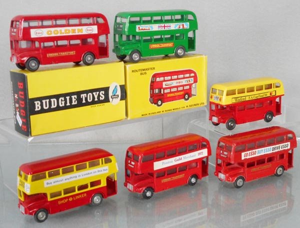 6 BUDGIE 236 ROUTEMASTER BUSES (1 of 1)