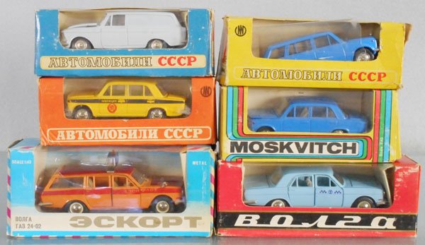 6 RUSSIAN VEHICLES (1 of 1)