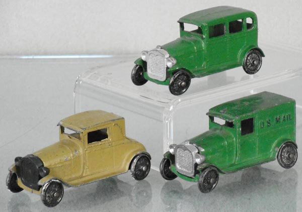 3 TOOTSIETOY FORDS (1 of 1)