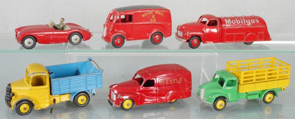 6 DINKY VEHICLES (1 of 1)
