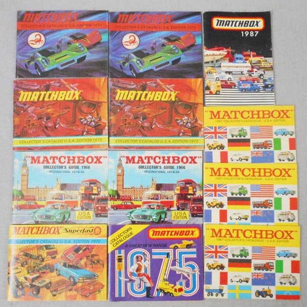 12 MATCHBOX CATALOGS (1 of 1)