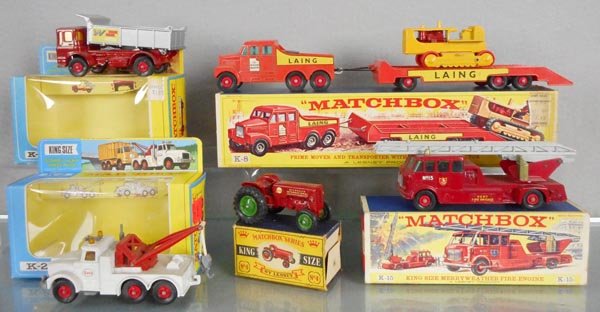 5 MATCHBOX KING SIZE VEHICLES (1 of 1)
