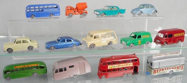 13 MATCHBOX VEHICLES (1 of 1)