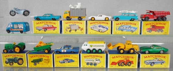 13 MATCHBOX VEHICLES (1 of 1)