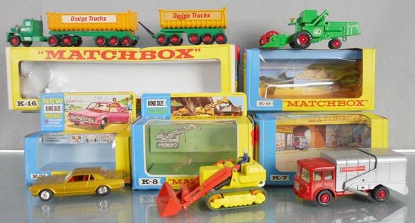 5 MATCHBOX KING SIZE VEHICLES (1 of 1)