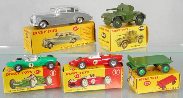 5 DINKY VEHICLES (1 of 1)