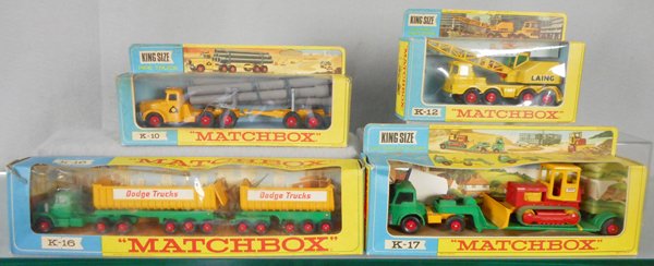 4 MATCHBOX KING SIZE VEHICLES (1 of 1)
