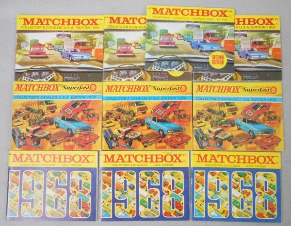 10 MATCHBOX CATALOGS (1 of 1)