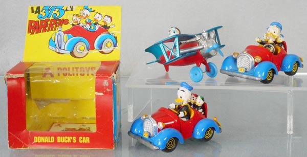 3 DISNEY POLITOY VEHICLES (1 of 1)