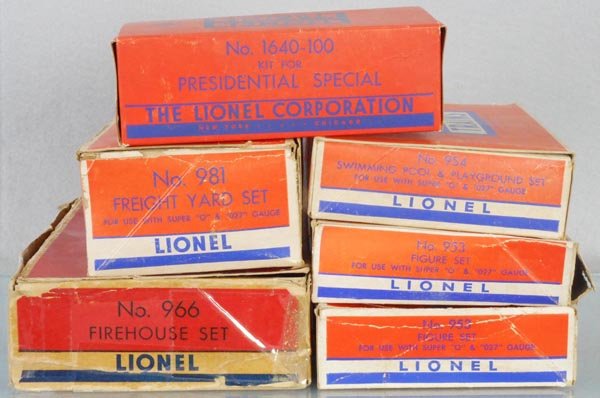6 LIONEL PLASTICVILLE SETS (1 of 1)
