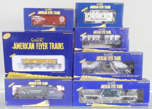7 AMERICAN FLYER FREIGHT CARS (1 of 1)