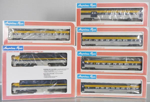 AMERICAN FLYER CHESAPEAKE & OHIO TRAIN SET (1 of 1)