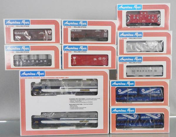 AMERICAN FLYER WABASH TRAIN SET (1 of 1)