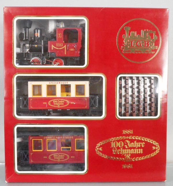 LGB 100TH ANNIVERSARY TRAIN SET