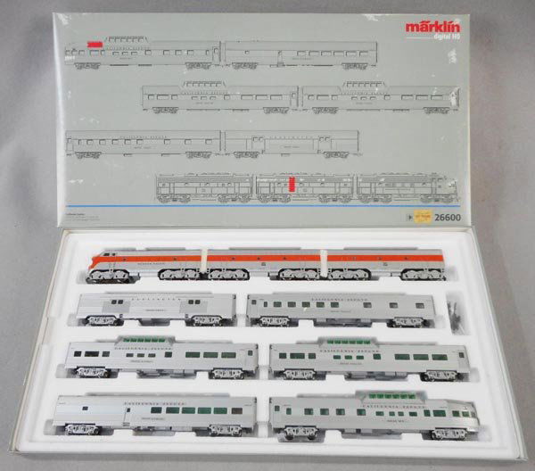 MARKLIN 26600 CALIFORNIA ZEPHYR TRAIN SET (1 of 1)