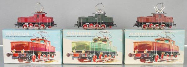 3 MARKLIN ELECTRIC SHUNTING LOCOS (1 of 1)