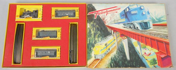 FLEISCHMANN 1315/3 US MARKET TRAIN SET (1 of 1)