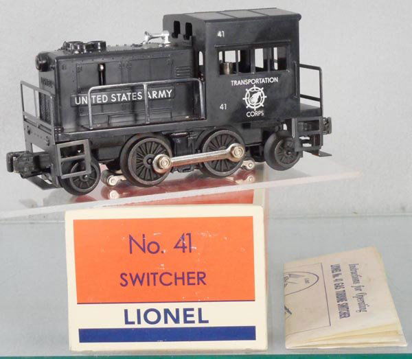 LIONEL 41 US ARMY SWITCHER (1 of 1)