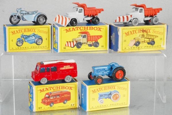 5 MATCHBOX VEHICLES (1 of 1)