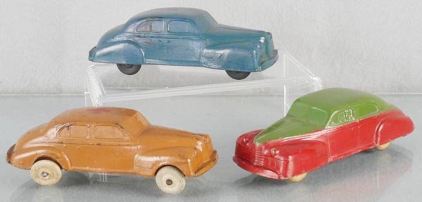 3 AUBURN RUBBER 1940 OLDSMOBILES (1 of 1)