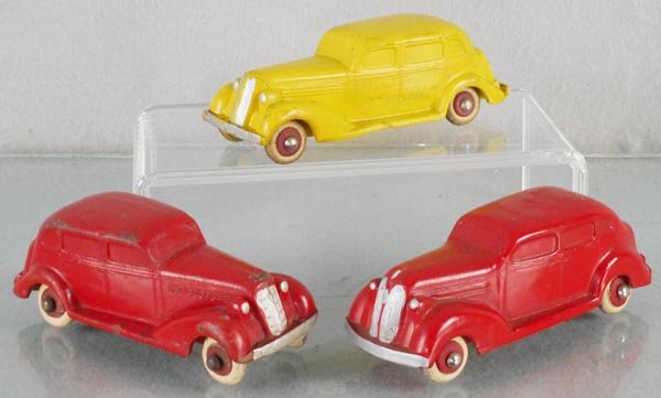 3 PLYMOUTH RUBBER AUTOS (1 of 1)