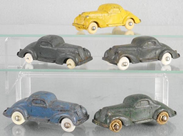 5 RAINBOW RUBBER 1935 OLDSMOBILE COUPES (1 of 1)