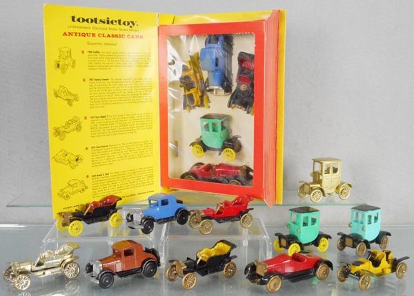 TOOTSIETOY 4350 ANTIQUE CAR SET (1 of 1)