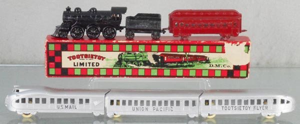 2 TOOTSIETOY TRAIN SETS (1 of 1)