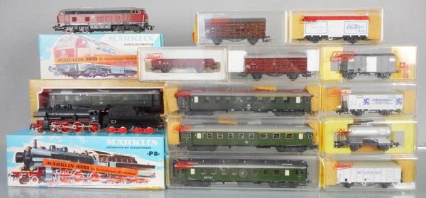 2 MARKLIN HAMO & LILIPUT TRAIN SETS (1 of 1)