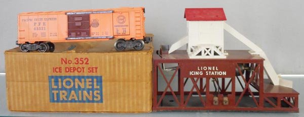 LIONEL 352 ICE DEPOT SET (1 of 1)