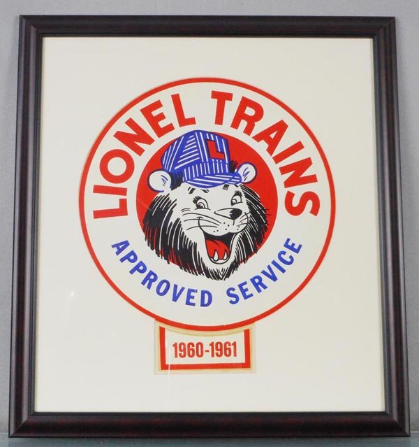 LIONEL 1960-1961 DEALER DECAL (1 of 1)
