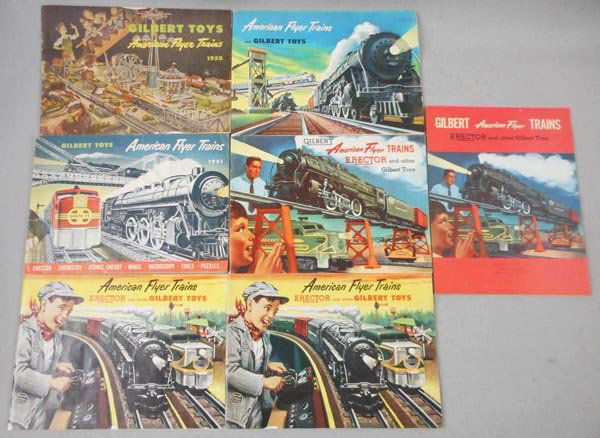 7 AMERICAN FLYER CATALOGS (1 of 1)